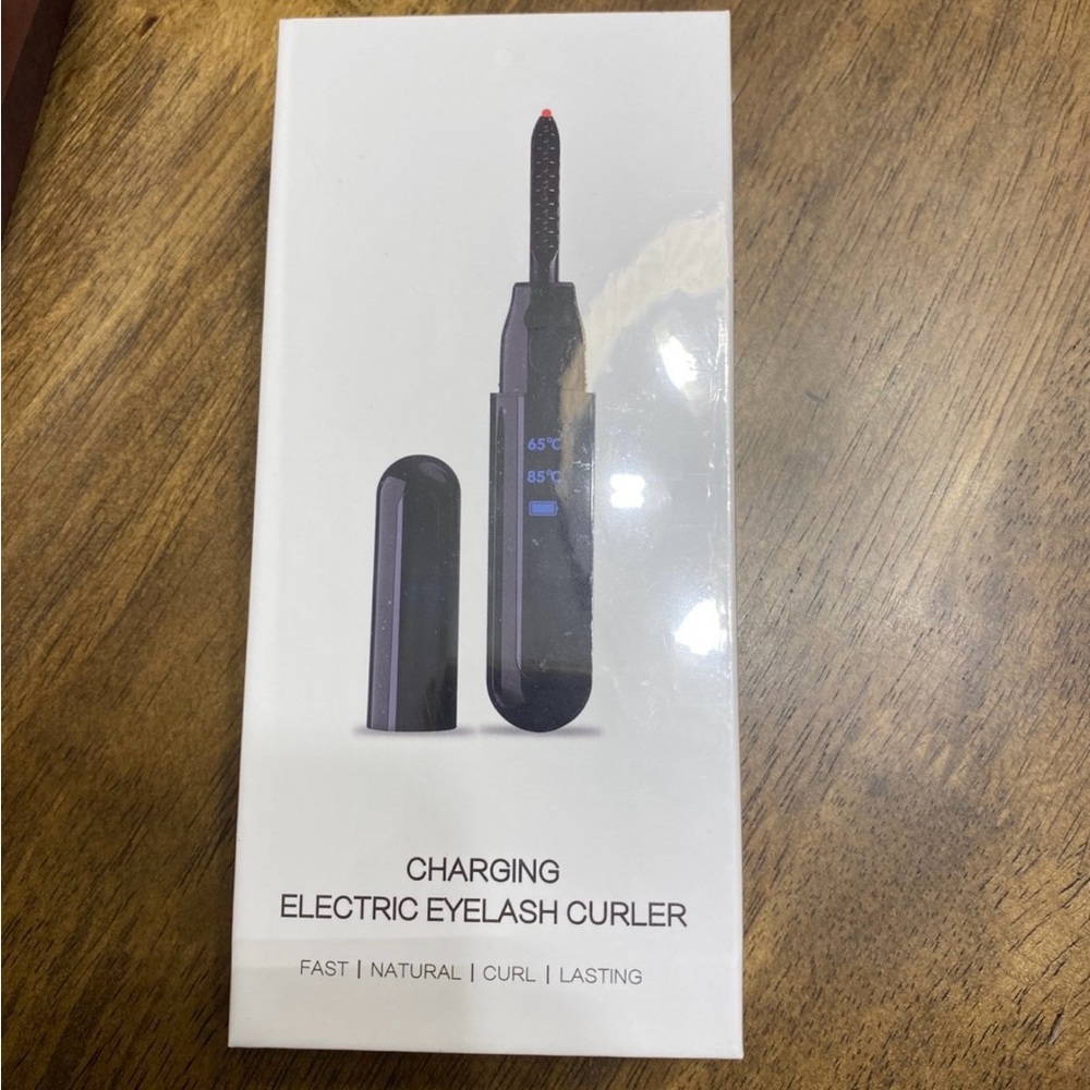 NEW Rechargeable Heated Eyelash Curler–Quick Heating Long-Lasting Lift, Portable